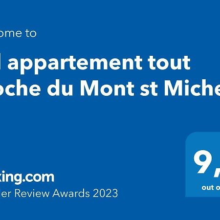 Bel Appartement Tout Proche Du Mont St Michel 뽕또흑송 외부 사진