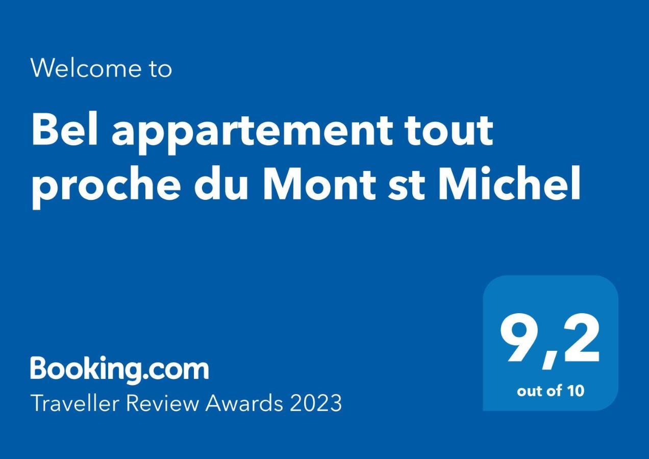 Bel Appartement Tout Proche Du Mont St Michel 뽕또흑송 외부 사진